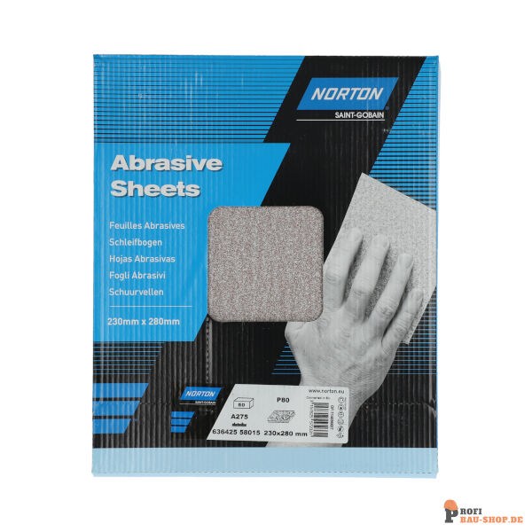 nortonschleifmittel/NORTON_schleifmittel_63642558015 Norton Norton PRO Standard SheetsPAINT _ VARNISH P80 230x28_141471